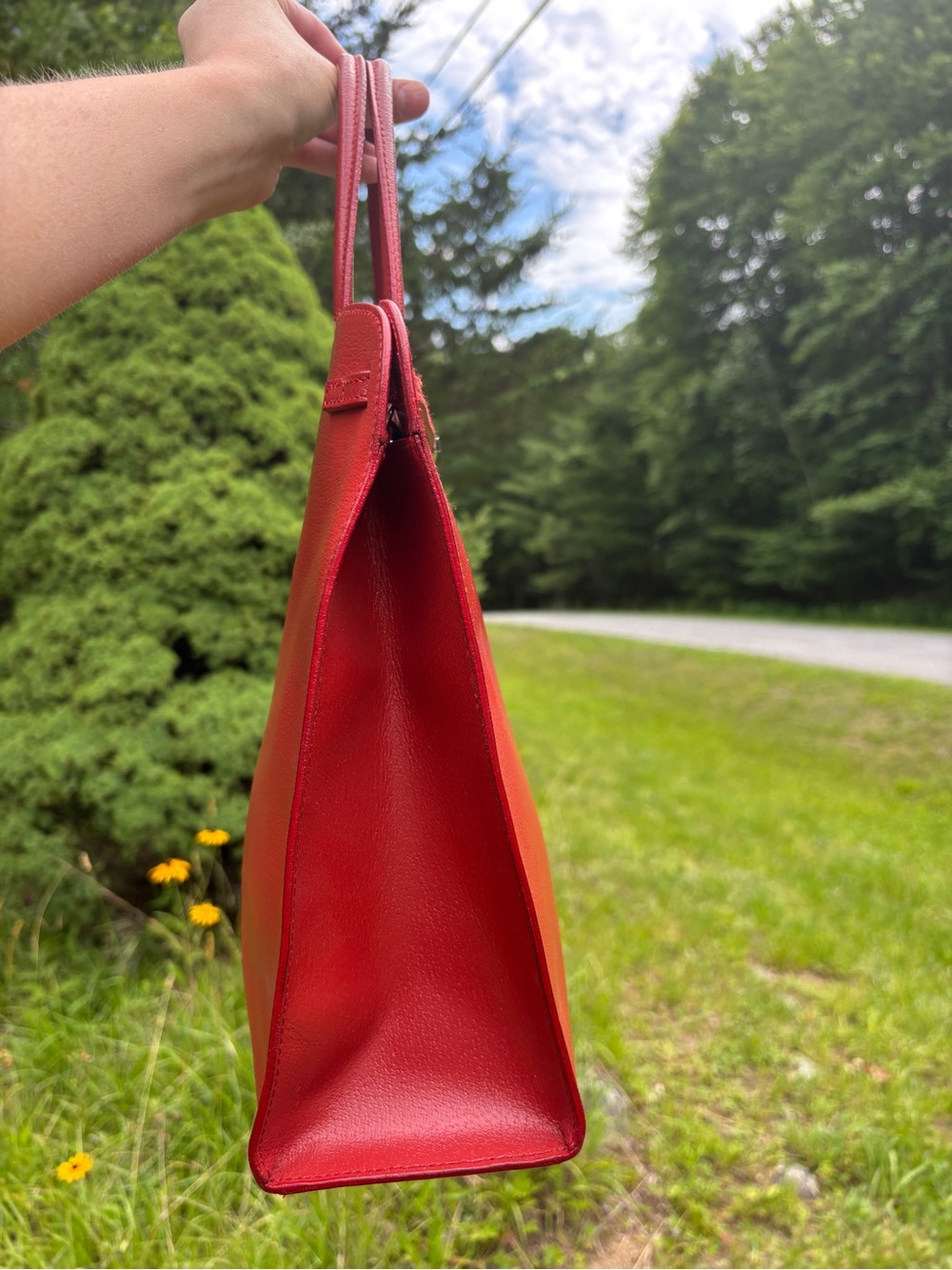 Furla Leather Crossbody Tote Bag - Picture 11 of 17